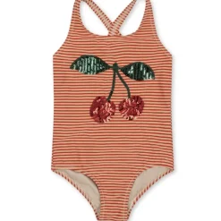 Konges Slojd Jade Swimsuit Str.4 Ar, Glitter Stripe