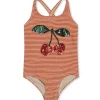 Konges Slojd Jade Swimsuit Str.5-6 Ar, Glitter Stripe