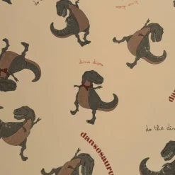 Konges Slojd 10M Gavepapir, Dansosaurus