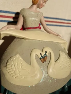 Konges Slojd Ornament 2023, Christmas Swan Ballerina