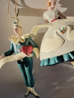 Konges Slojd Ornament 2023, Christmas Swan Ballerina