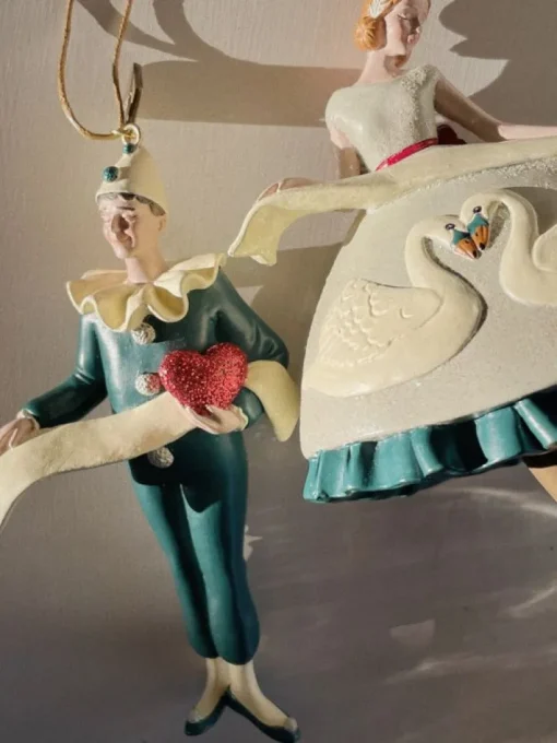 Konges Slojd Ornament 2023, Christmas Swan Ballerina