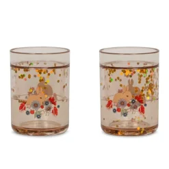 Konges Slojd 2Pk Glitter Kopper, Bunny Tokki