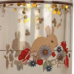 Konges Slojd 2Pk Glitter Kopper, Bunny Tokki
