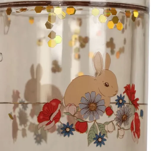 Konges Slojd 2Pk Glitter Kopper, Bunny Tokki