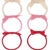 Konges Slojd 6Pk Hårelastikker M.Slojfe, Rose