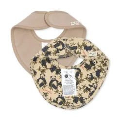 Konges Slojd 2Pk Savlesmaek, Panda/ Oxford Tan