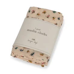 Konges Slojd 3Pk Stofbleer Gots, Bloomie Blush