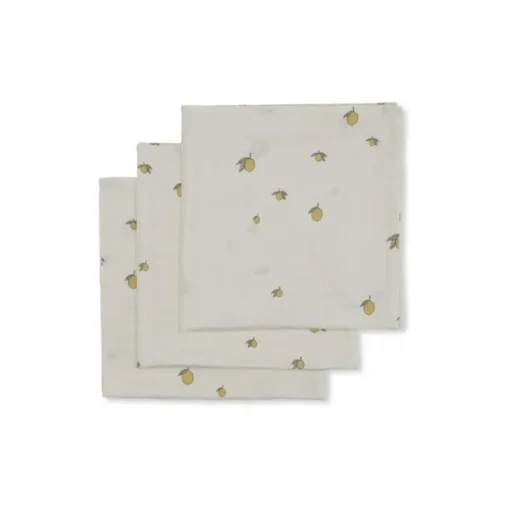 Konges Slojd 3Pk Stofbleer, Lemon