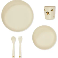 Konges Slojd Pla Dinner Set, Lemon