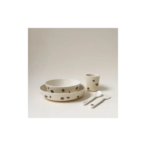 Konges Slojd Pla Dinner Set, Lemon