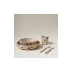 Konges Slojd Pla Dinner Set, Cherry