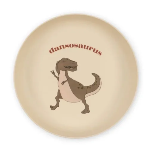 Konges Slojd Pla Dinner Set, Dansosaurus