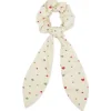 Konges Slojd Schrunchie Scarf, Multi Heart