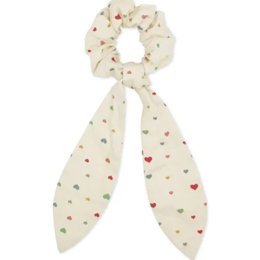 Konges Slojd Schrunchie Scarf, Multi Heart