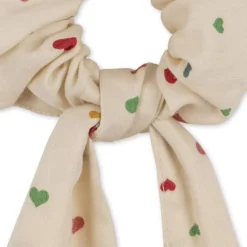 Konges Slojd Schrunchie Scarf, Multi Heart