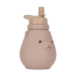 Konges Slojd Silikone Flaske, Teddy/Blush