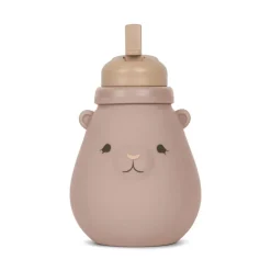 Konges Slojd Silikone Flaske, Teddy/Blush