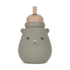 Konges Slojd Silikone Flaske, Teddy/Whale