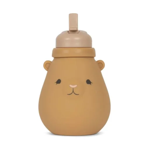 Konges Slojd Silikone Flaske, Teddy/Almond