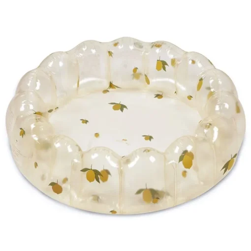 Konges Slojd Small Shell Pool, Transparent Lemon