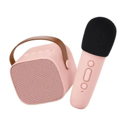 Lalarma Bluetooth Hojtaler Og Mikrofon, Rose