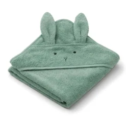 Liewood Albert Baby Handklaede, Rabbit Peppermint