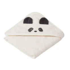 Liewood Albert Baby Handklaede, Panda/Creme