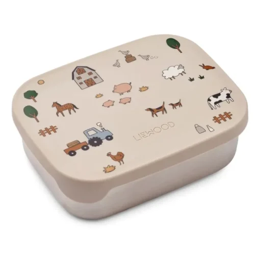 Liewood Arthur Lunchbox, Farm/Sandy