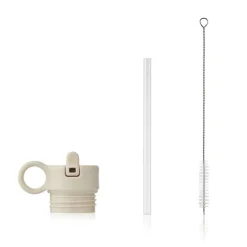 Liewood Falk 350Ml Ekstra Lag Med Sugeror, Sea Shell