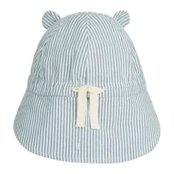 Liewood Gorm Vendbar Solhat Str.3-6Mdr, Stripe/Blue