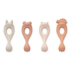 Liewood Liva Gafler 4Pk, Rose Multi Mix