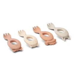 Liewood Liva Gafler 4Pk, Rose Multi Mix