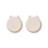 Liewood Mae 2Pk Tallerkner, Rabbit/Sandy