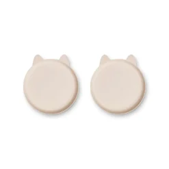 Liewood Mae 2Pk Tallerkner, Rabbit/Sandy
