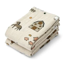 Liewood 2Pk Lewis Stofbleer, Farm/Sandy