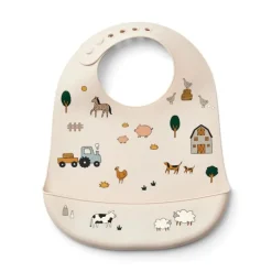 Liewood 2Pk Tilda Silikone Hagesmaek, Farm/Sandy