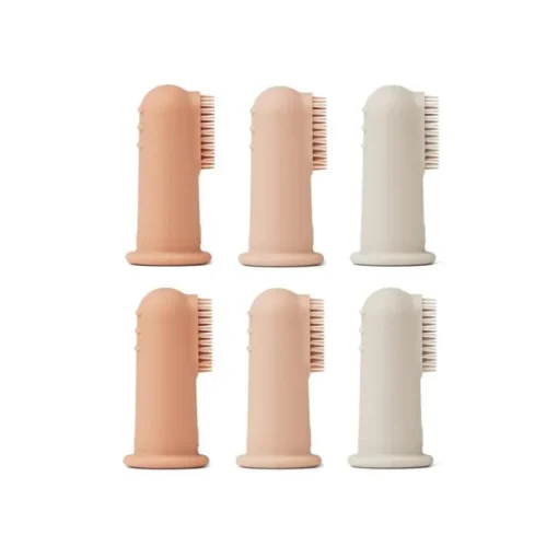 Liewood Simon Finger Tandborste Rose Multi Mix