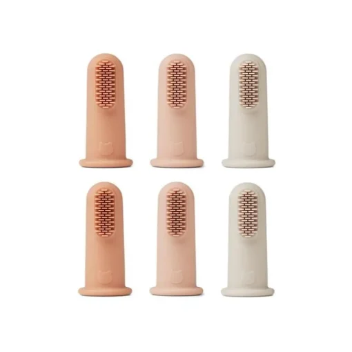 Liewood Simon Finger Tandborste Rose Multi Mix