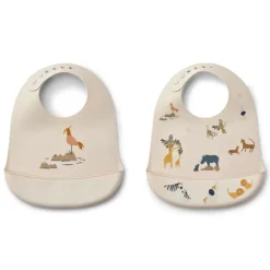 Liewood Tilda 2Pk Silikone Hagesmaekke, All Together