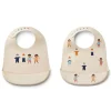 Liewood Tilda 2Pk Silikone Hagesmaekke, Kids/Sandy