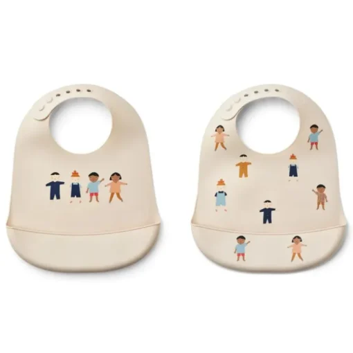 Liewood Tilda 2Pk Silikone Hagesmaekke, Kids/Sandy