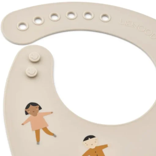 Liewood Tilda 2Pk Silikone Hagesmaekke, Kids/Sandy