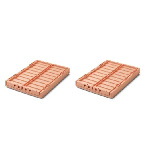 Liewood Weston 2Pk Opbevaringskasser M.Lag, Medium/Tuscany