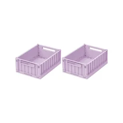 Liewood Weston 1Stk Opbevaringskasser, Small/Lavendel