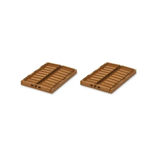 Liewood Weston 1Stk Opbevaringskasser, Small/Golden Caramel