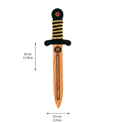 Liontouch Minisvaerd - Guld & Rod