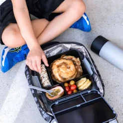 Little Lunch Box 'Bento Three+', Coal