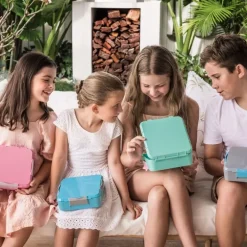 Little Lunch Box 'Bento Three+', Sky Blue