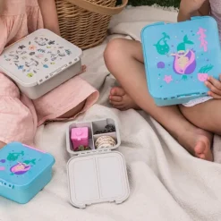 Little Lunch Box 'Bento Two', Mermaid Friends